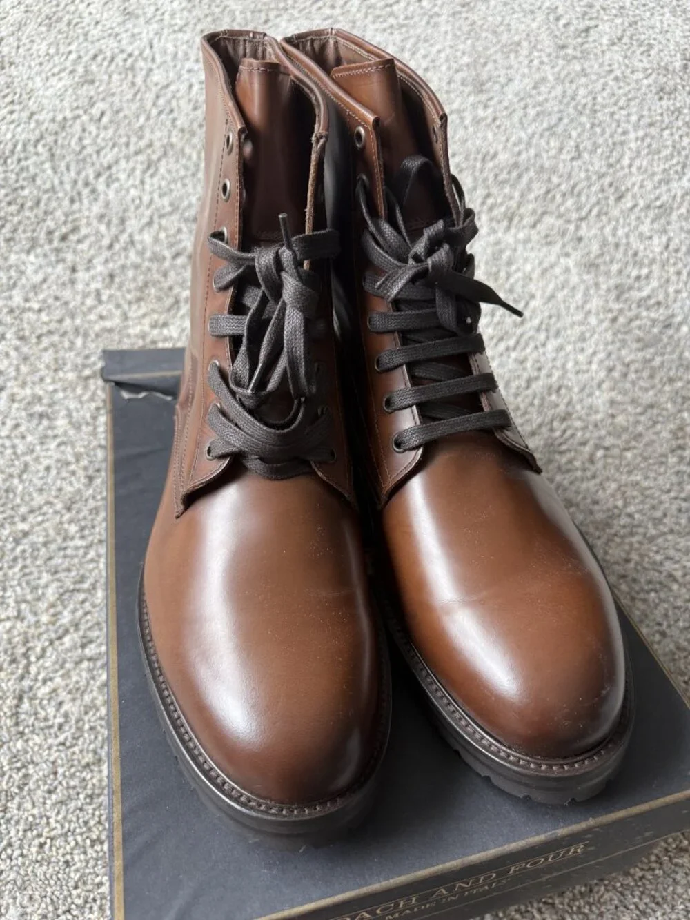 COACH AND FOUR - Men’s Leather Boots